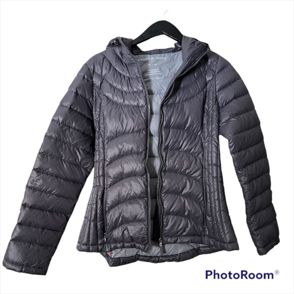 Andrew Marc Puffer Coat - Picture 2 of 7